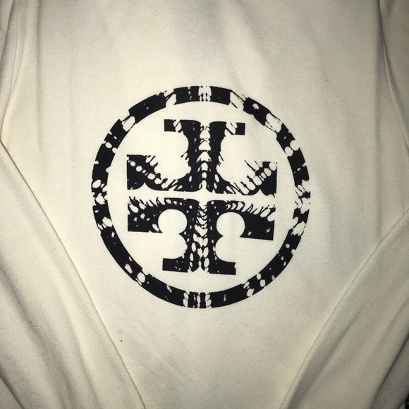 Tory Burch hoodie long sleeve white - Picture 5 of 7
